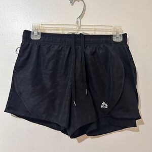 RBX Black Women's Athletic Shorts
